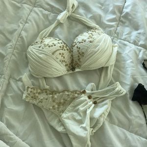Beach Bunny Bikini Set L Top S Bottom